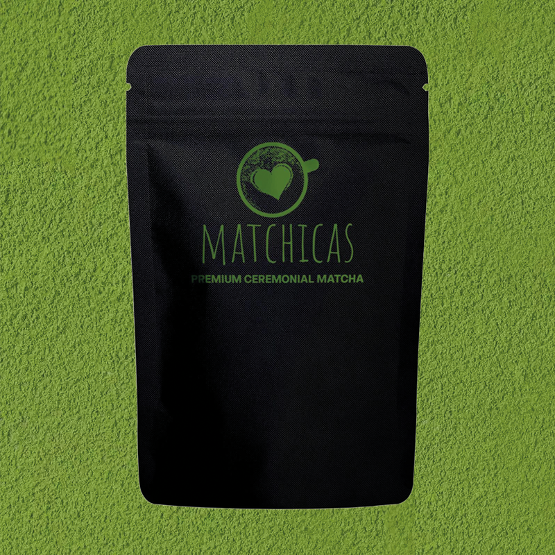 Premium matcha latte